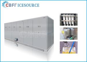 Quality 10 tons Easy Operation Edible Ice Cube Making Machines Large Production wholesale