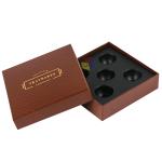 Customized Paper Chocolate Box Packaging Luxury Lid And Base Biodegradable
