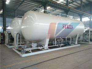 Quality 40000 Liters Q345R Lpg Gas Station U Stamp Optional To Nigeria 1 Years Guarantee wholesale
