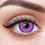 Oem Lime Green Werewolf Contact Lenses 14.5mm For Dark Eyes