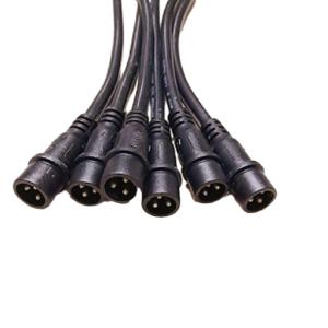 Quality 1M Long Black Color Power Using Multi-Pin M18 Outdoor Waterproof Cable Assemblies wholesale