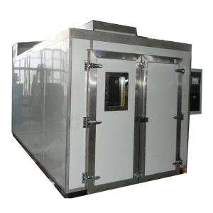 China Environmental Temperature Humidity Test Chamber , Stability Walk In Chamber For Car on sale