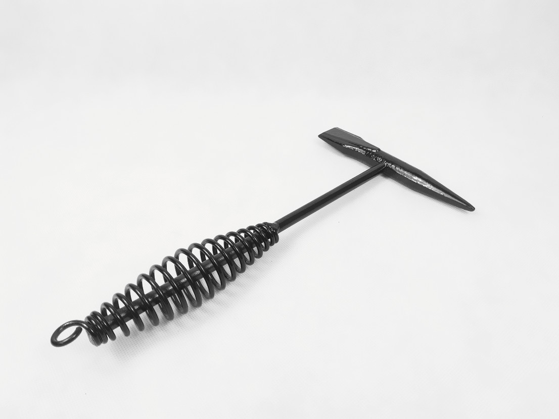 #45 Carbon Steel Spring Handle Welding Chipping Hammer in Hand Tools