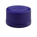 28/410 Purple Plastic Striped Child Resistant Cap Anti Slip Press And Turn Cap