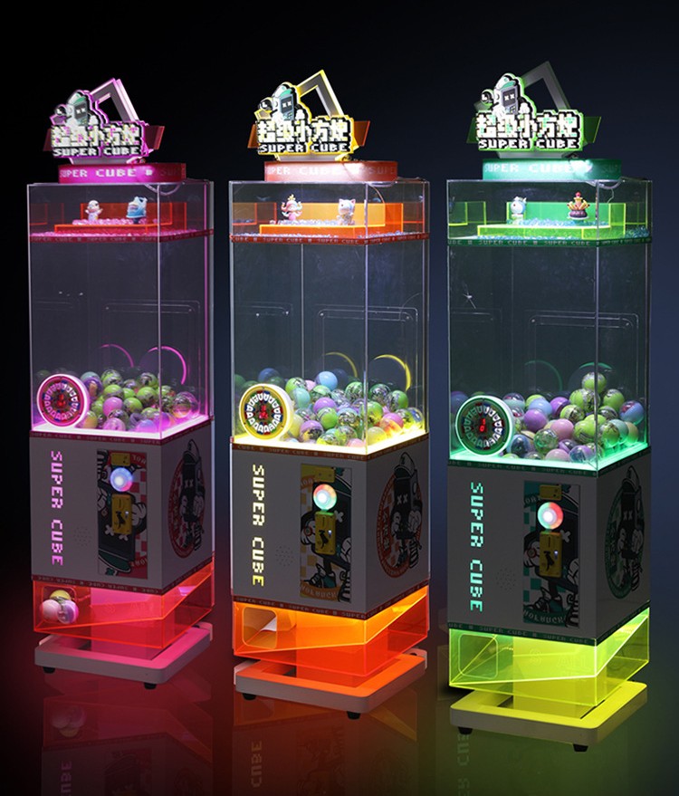 Picture Toy Capsule Dispenser for Amusement Game Center Gashapon Vending Machine