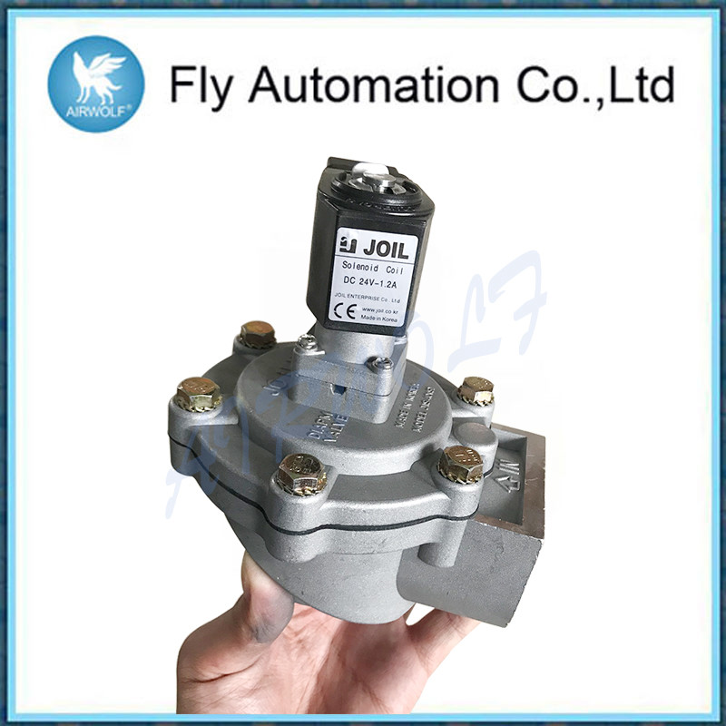 Outdoor Single Type Normally Closed Solenoid Valve JISI40 1-1/2 Inch