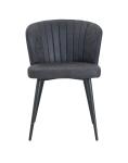 Cafe Upholstered Accent Chairs Fabric Velvet Armless Upholstered Chair