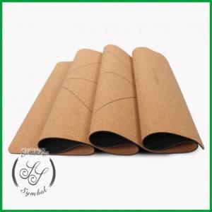 Quality Patterned Cork Yoga Mat,ECO-Friendly Yoga Mat,Gym Mat wholesale