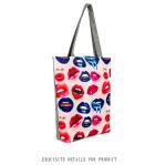 Rose ring girl canvas shoulder bag blond child female cartoon printed bag