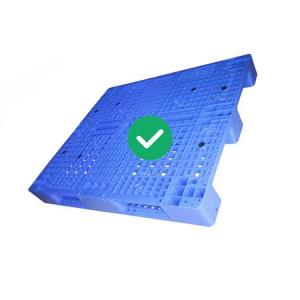 Quality Ergonomic Open Deck Pallet 1300x1100 PE 5000Kg Load Hygienic wholesale