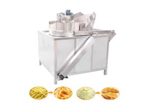 Quality Frozen French Fries 250kg/H Semi Automatic Fryer Machine wholesale