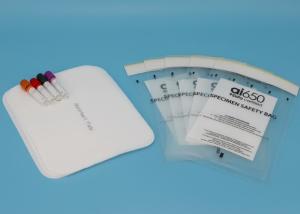 Quality NOISH 9inch Medical Biohazard Substances 95kPa Specimen Shipping Bag wholesale