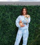 Handmade Tie Dye Matching Dog Human Clothes Outdoor Casual