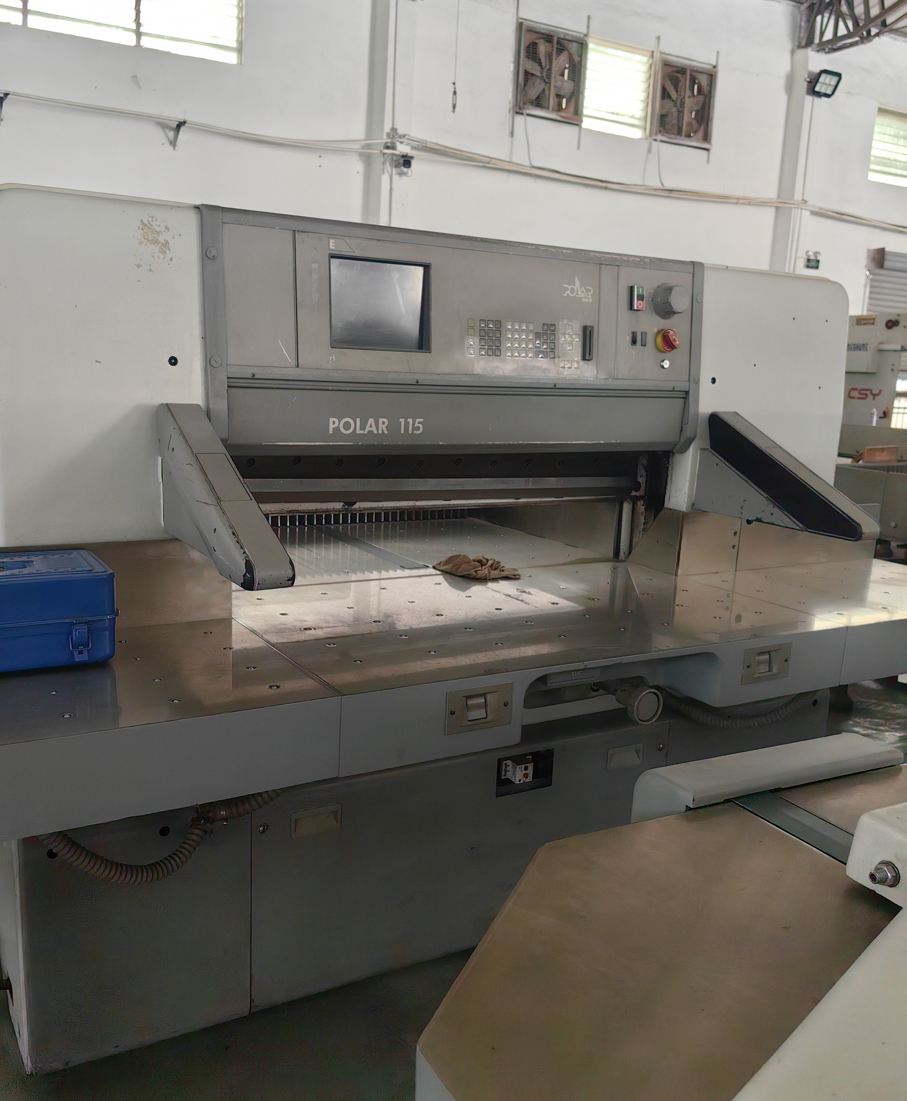 380v Polar 1370XC Hydraulic Heavy Duty Guillotine Paper Cutter For Advertising Company