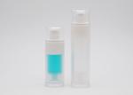 Capacity 30ml 50ml Frosted Acrylic Airless Bottle With White Treatment Pump