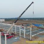Galvanized Prefabricated Steel Frame Building Steel Structure Storage Warehouse