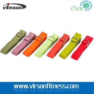 Quality polyester cotton yoga straps yoga mat sling wholesale