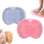 Silicone Scrubber Bath Massage Pad Nontoxic Washable For Body