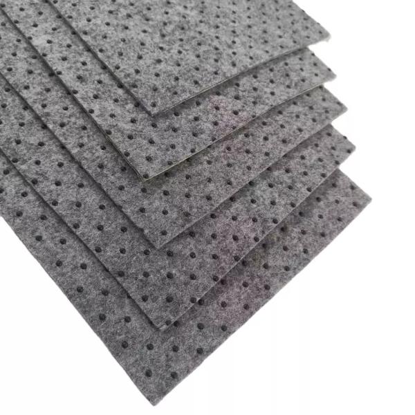 PVC Point Non Woven Composite Needle Punched Felt Fabric Non Slip Carpet Backing