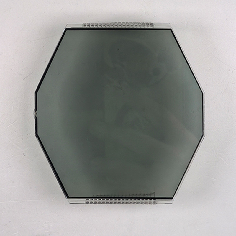 Factory Hot Sales HTN LCD Display Eight Shape Monochrome 7 Segment Graphic LCD Screen For Motorcycle Instruments