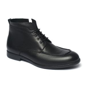 Quality Logo Customized Winter Lace Up Mens Leather Dress Boots wholesale