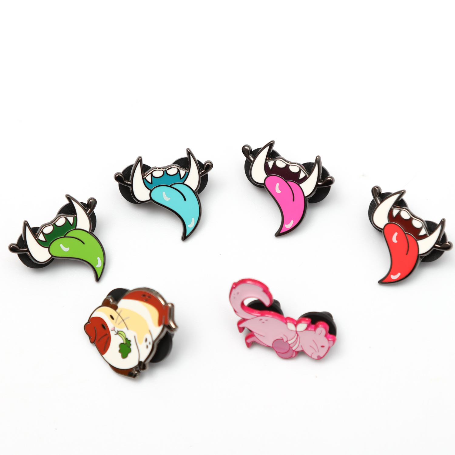 Cross Design Colors Tongue Durable Badges Glitter Enamel Raised Metal Custom Bespoke Lapel Pins