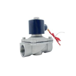Quality 304/316 Stainless Steel Electric Control Water Solenoid Valve Connection Form Thread wholesale