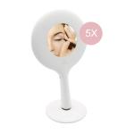 2600mAh Battery tricolor 3500k 5x HD LED Magnifying Mirror