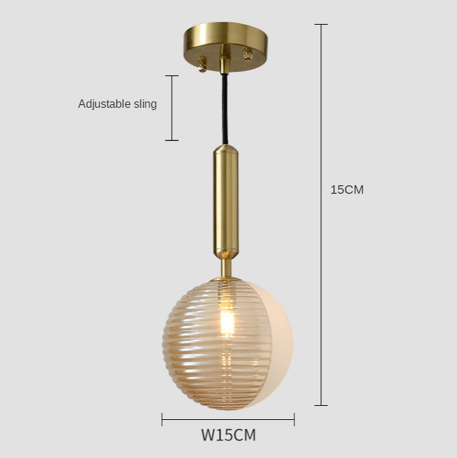 Indoor Home Pendant Light Decorative LED Chandelier Lamp Living Dining Room bed side light(WH-GP-78)