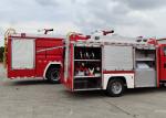 High Quality Stainless Steel Water Tanker Fire Truck with HALE Pump Spray Range
