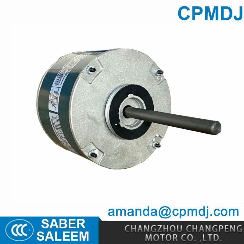 6 Poles Condenser Fan Motor 250W Capacitor Run Air Conditioner Condenser Fan Motor