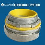 Zinc Straight Liquid Tight Connector 2 Inch