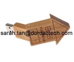 Wooden USB Drives House Shaped USB Flash Drive