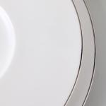 ISO9001 Aristocratic Salad Deep 11.5" 33.5x2cm Bone China Platter