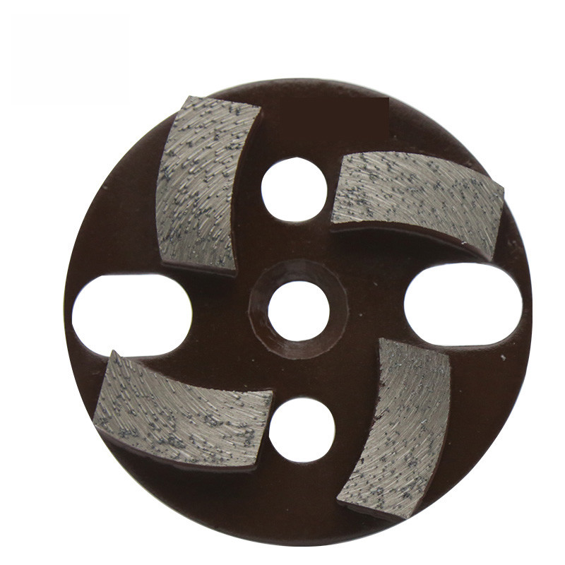 100mm 4 Bar Diamond Grinding Tools Blocks 3 Inch 4 Inch For Concrete Floor