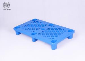 Quality 1000 * 600 * 140 Semi HDPE Plastic Pallets , Plastic Pallet Deck Dents Resistant wholesale