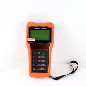Quality Industrial Handheld Portable Ultrasonic Water Flow Meter For Water / Diesel wholesale