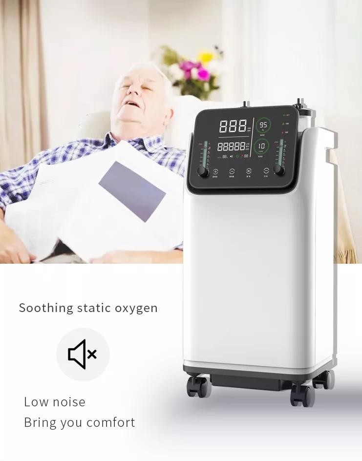 Remote Control Household Oxygen Generator With Nebulizer 95% Purity