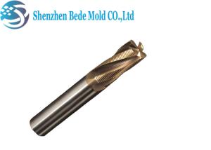 Quality Ti-Ni Alloys 4 Flutes Square End Mill Cutter Tungsten Carbide Multifunctional Customized wholesale