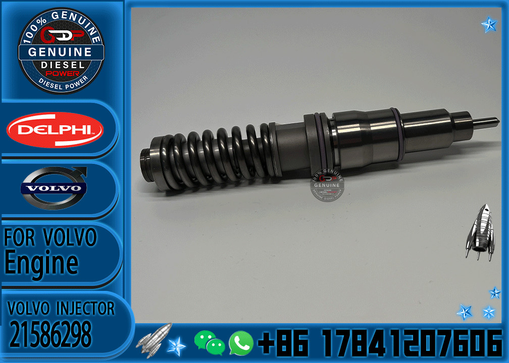 Electronic Injector BEBE4C16001 21586296 BEBE4C17001 21586298 Injector E1 for For Volvo Penta Engine