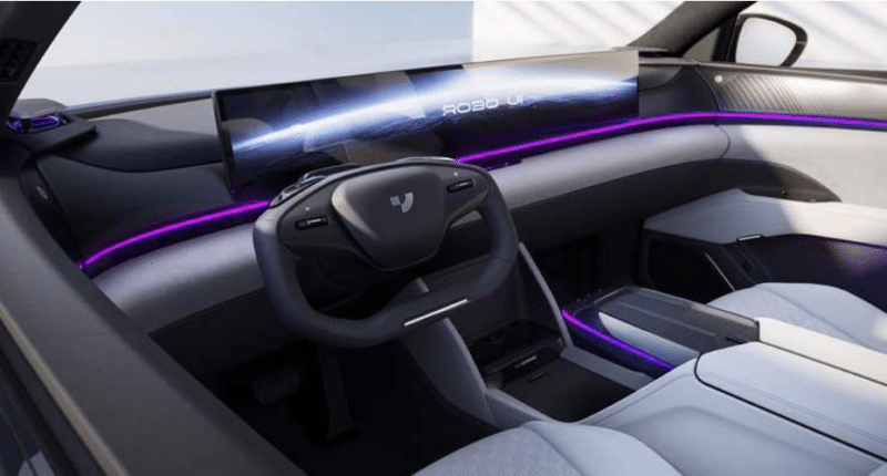 Pre-sale Geely&Baidu Joint Brand Jiyue07 pure electric vehicle with 200kw/271P.s motorpower 2WD drivetrain 4door/5seats