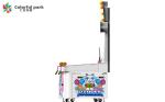 Thrilling Lottery Ticket Redemption Machine Double Playing Music Drumming Game