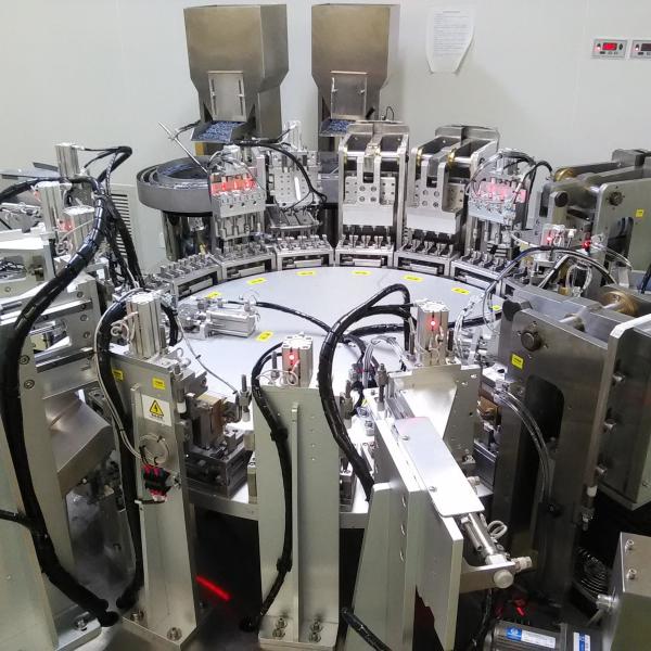 Infusion Cap Assembly Machine made of stainless steel, good quality equipment,