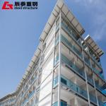 Strong Steel Structure High Rise Building Industrial Steel Grid Construction