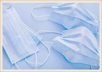 Non Woven Disposable Medical Mask Hypoallergenic Fliud Resistant Ce / Fda