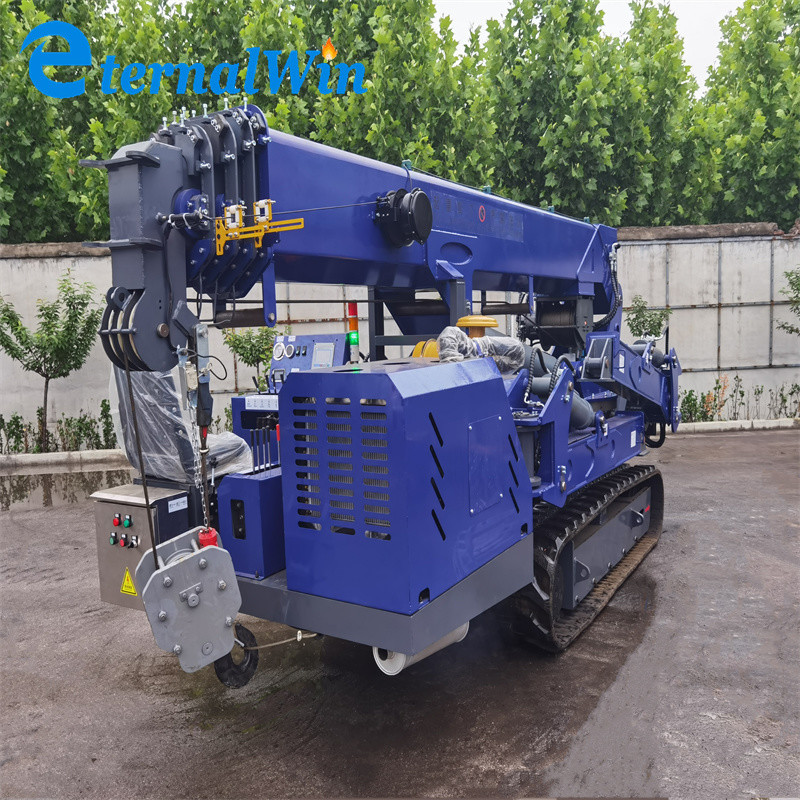 Workshop Electric Crane Mini Folding Construction Spider Crawler Spider Lifting Crane