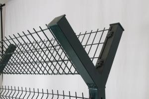 Quality ISO14001 Y Post 75*150mm Airport Security Fencing wholesale