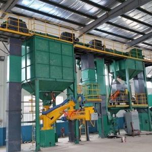 Quality automatic foundry resin precoated sand clay sand processing production line wholesale