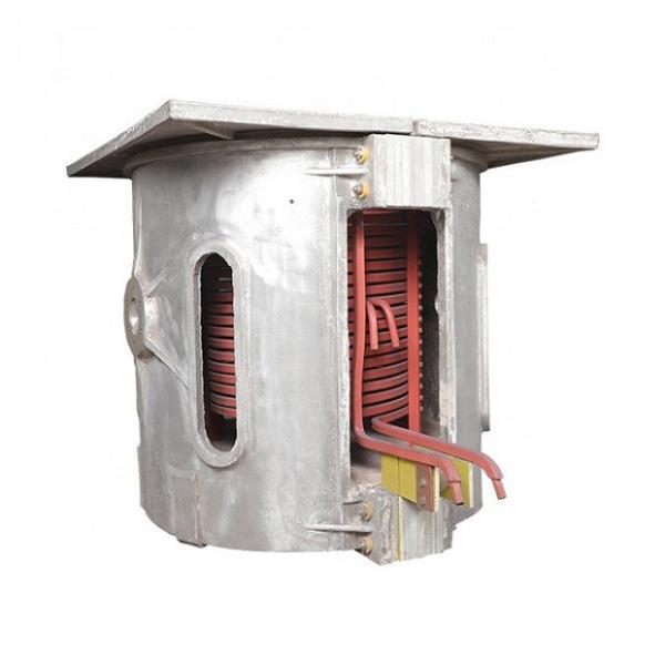 Industry Cast Iron Ingot Induction Melting Furnace 1.5 Ton Steel Loading