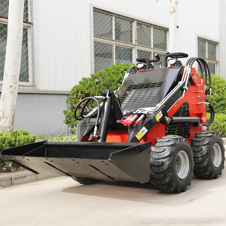 LH380S Tracked Small Crawler Skid Loaders 30% Gradeability Mini Skid Steer Loader